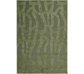 Alfombra poliéster malmo 003/414145 verde 135x195cm