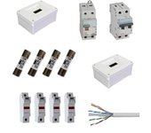 Conjunto protecciones para inversor de red autosolar de 5000w con 1 string