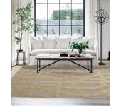 Alfombra poliéster malmo 003/616165 crema 135x195cm