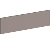 Regleta para mueble de cocina milos tortora mate h 16.5 x l 60 cm