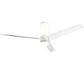 Ventilador de techo con luz silencioso dc mantra up &/ down gris 122 cm