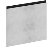 Puerta para mueble de cocina milos cemento claro h 51.2 x l 60 cm b iz/a dch