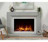 Chimenea eléctrica ch&jen i790e slimline 64.2x79x18cm