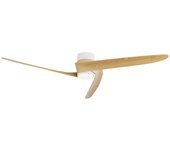 Ventilador de techo con luz silencioso dc mantra groenland marrón 122 cm