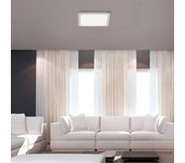 Plafón led flat 3000k blanco