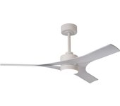 Ventilador de techo con luz silencioso dc mantra thai blanco 122 cm