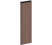 Puerta para mueble de cocina milos dark walnut h 102.4 x l 30 cm b dch/a iz