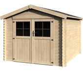 Caseta de madera andes de 284x223x274.5 cm y m2