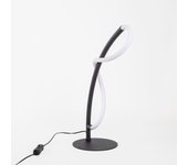 Lámpara de sobremesa led tress 6,5w 4000k negro