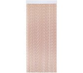 Cortina de puerta pvc enna miel 120 x 210 cm