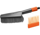 Set de limpieza jabón + cepillo manguera + barrita gardena