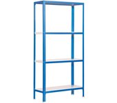 Estanteria sin tornillos homeclick azul plus 5/30