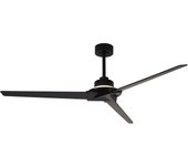 Ventilador de techo con luz exterior dc mantra brisa negro 150 cm