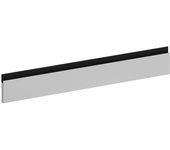 Frente de cajón de cocina milos gris mate h 12.8 x l 90 cm