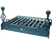 Parrilla de chimenea 10919f 25x60x45 cm con cajón