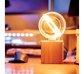 Bombilla led e27 globo 220 lm oro transparente