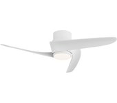 Ventilador de techo con luz silencioso dc mantra groenland blanco 79 cm