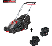 Cortacésped a batería sterwins 36v 43 cm ancho de corte 20 de autonomía