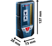 Receptor de medidor láser bosch lr 7