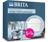 Pack de 5+1 filtros de jarra brita maxtra pro pure performance (all-in-1)