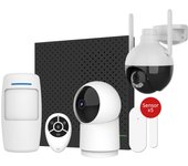 Alarma para casa energeeks + cámara int. 1080 + cámara ext 2k