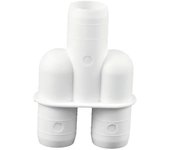 Empalme 3 vias pvc aire acondicionado zk