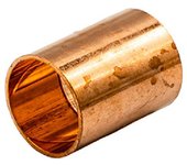 Manguito cobre 22mm 4 unidades