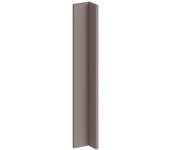 Regleta angular de cocina atenas tortora mate h 76.8 - 90x90 cm