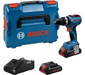 Taladro percutor a batería bosch professional 18 v- 65 az gsb 2 baterias