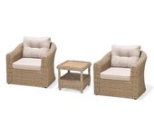 Conjunto de jardín martinique de 2 plazas beige