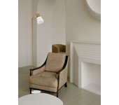 Lámpara de pie telde blanco e27 142 cm