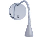 Aplique book round surface módulo led gris 94 lm