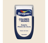 Pintura de interior colores del mundo bruguer 30ml egipto matiz de ocre
