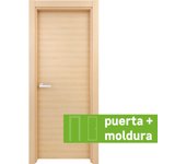 Conjunto puerta oslo roble line apertura derecha 92.5cm + tapeta