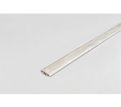 Perfil de umbral gris / plata 100 cm d128