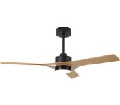 Ventilador de techo con luz silencioso dc mantra thai marrón 122 cm