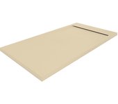 Plato de ducha hebe 115x70 cm crema