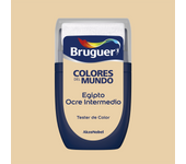 Pintura de interior colores del mundo bruguer 30ml egipto ocre intermedio