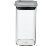 Bote de cocina de cristal con tapa clara 1.5l