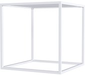 Cenador de aluminio egeo blanco de 2,5 x 2,5 m
