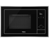Microondas con grill integrable teka ml820bis 20l 700w negro