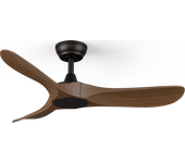 Ventilador de techo sin luz silencioso dc exterior sulion chula marrón 107 cm