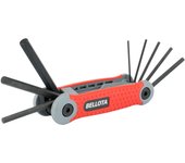 Juego de 3 navajas 8 llaves allen y torx bellota