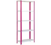 Estanteria con tornillos homeclassic rosa plus 5/30