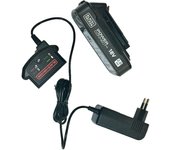 Cargador y batería black + decker 18v 2 ah