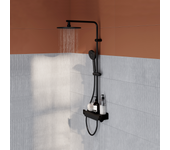 Columna de ducha monomando sensea easy negro