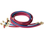 Tubo flex válvula 150cm 1/4x1/4 rj zk