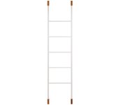 Toallero en escalera blanco 40.5x178 cm