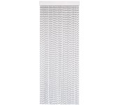 Cortina de puerta pvc enna gris-blanca 90 x 210 cm