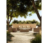 Conjunto de porche de jardín new ayamonte para 5 comensales